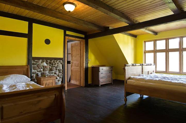 Unique vacation home with its own garden and only 20m to the water in Mirow, Mecklenburg-Strelitz
