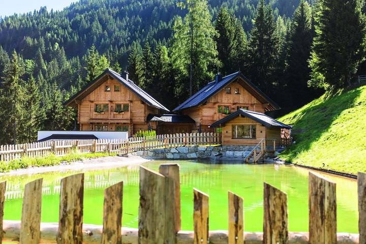 Chalet für 11 Personen, mit Terrasse und Sauna, kinderfreundlich in Wagrain - 2