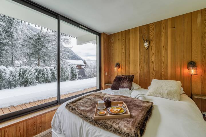 Ganze Wohnung, Residence Montana Garden View Near to Grands Montets Ski Lift, Sleeps 4 in Argentière, Chamonix