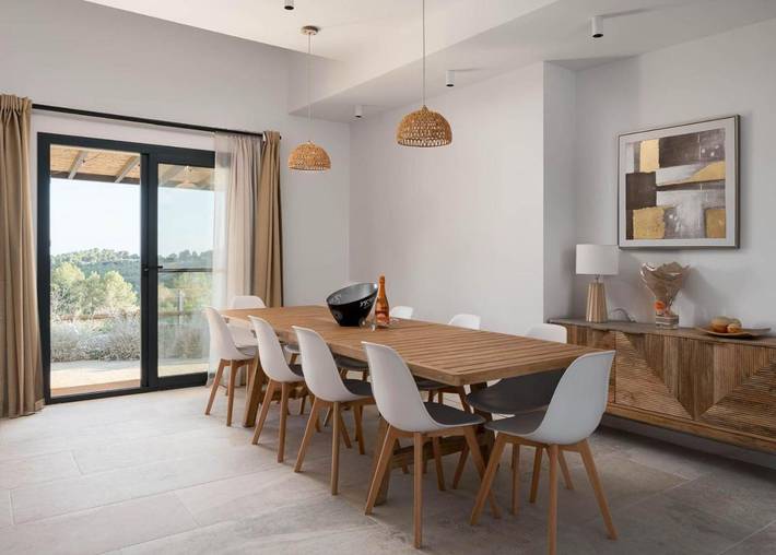 Casa rural para 12 personas, con terraza y jardín además de vistas y piscina en Castellví de la Marca - 4