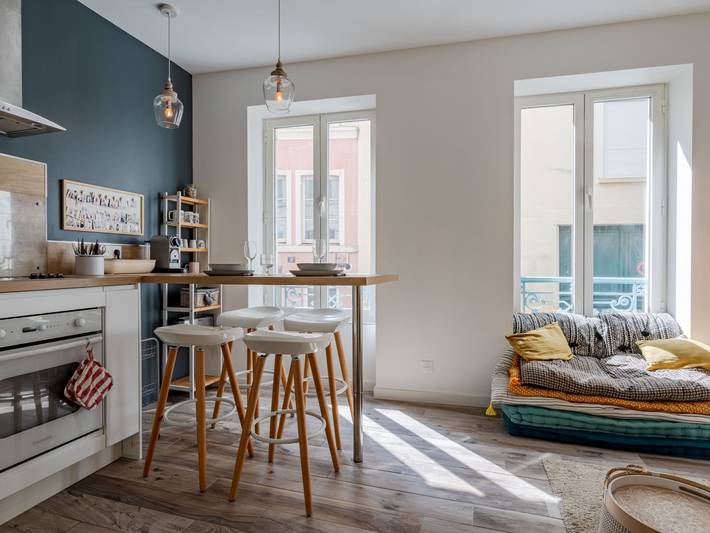 Appartement de vacances pour 2 personnes, avec terrasse à Trouville-sur-Mer