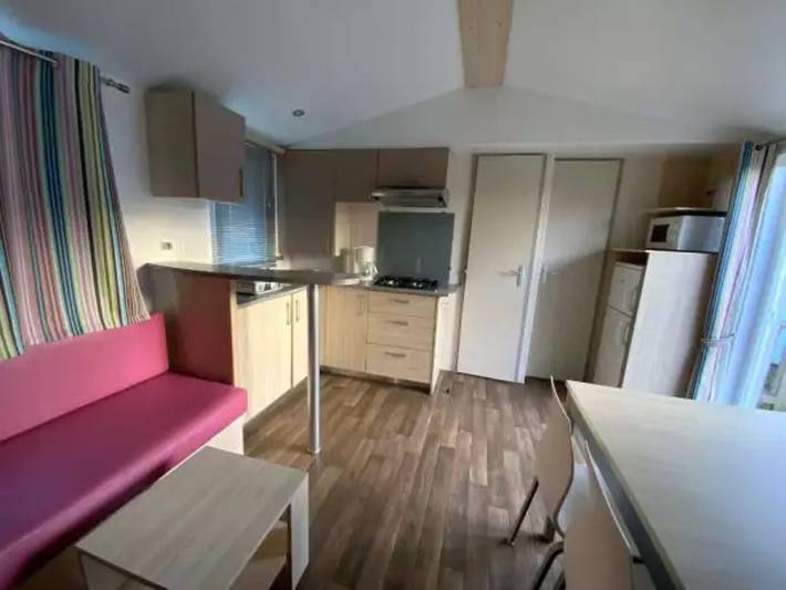 Mobil home pour 8 personnes, avec jacuzzi et sauna à Mézos - 4