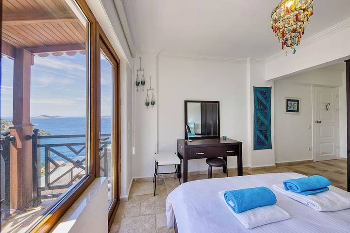Ganze Wohnung, Atemberaubendes Penthouse - Turtle View Eagles Nest Kalkan in Kaş, Provinz Antalya
