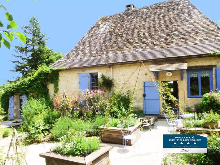 Villa voor 2 personen, met tuin en zwembad in de Dordogne