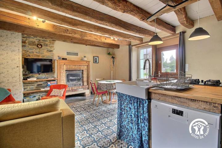 Gîte pour 3 personnes, avec Jardin à Néant-sur-Yvel - 4