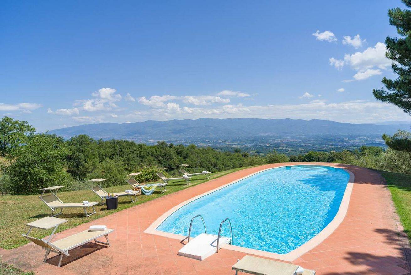 Villa Bellavista in Cavriglia, Chianti