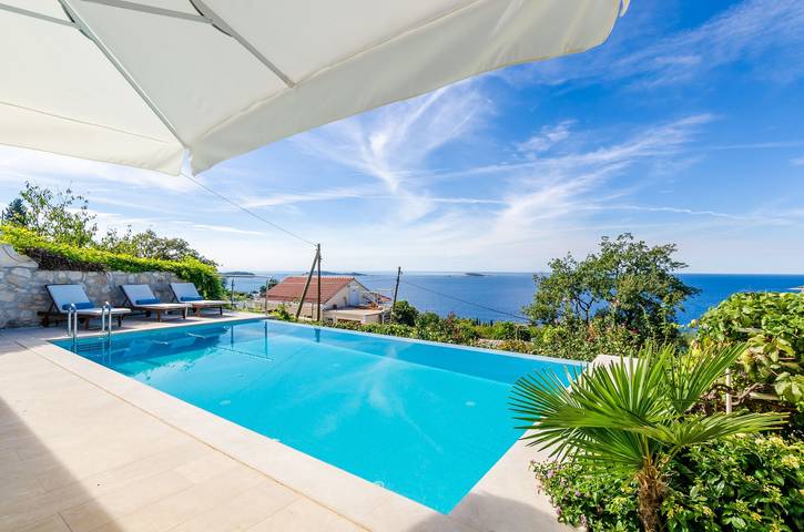 Holiday rental for 14 people, with Ocean view in Mlini
