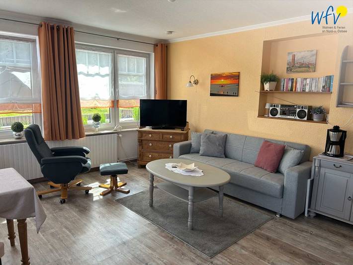 Ferienwohnung für 2 Personen, mit Garten auf Borkum