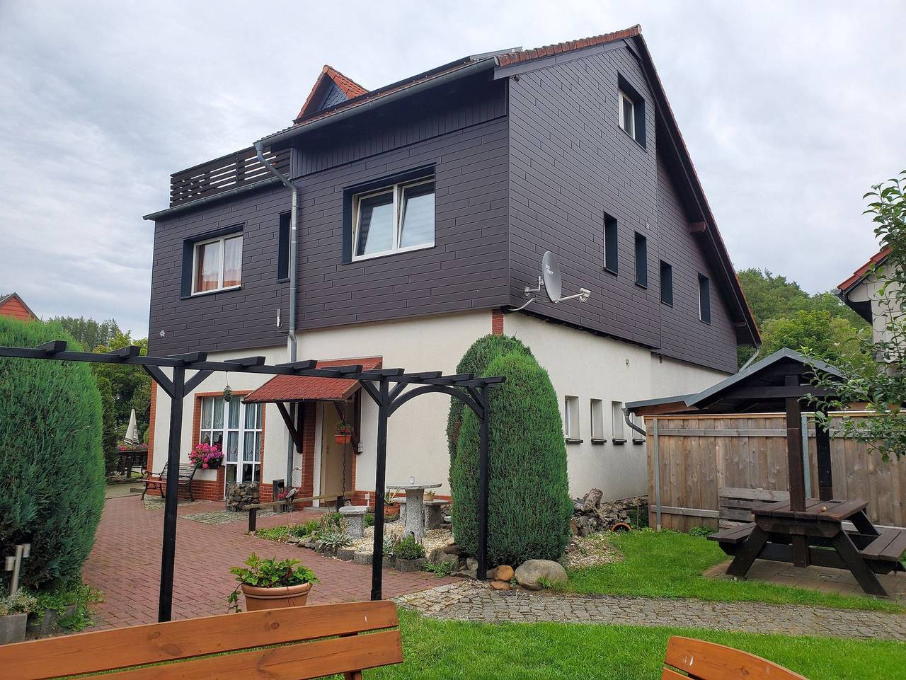 Pension Königshof - Doppelzimmer 2 in Königshütte (Harz), Harzvorland