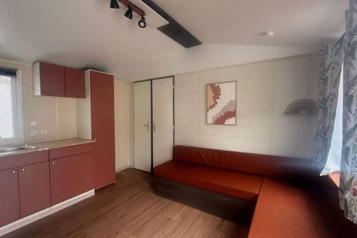 Mobil-home avec Terrasse à Espelette pour 5 personnes in Espelette, Région de Bayonne