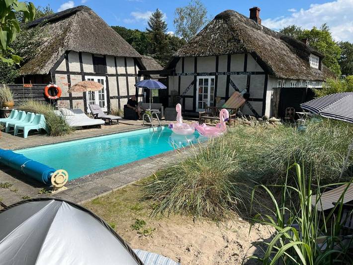 Pousadas e b&b para 2 pessoas, com piscina e jardim e ainda terraço and vista na Dinamarca