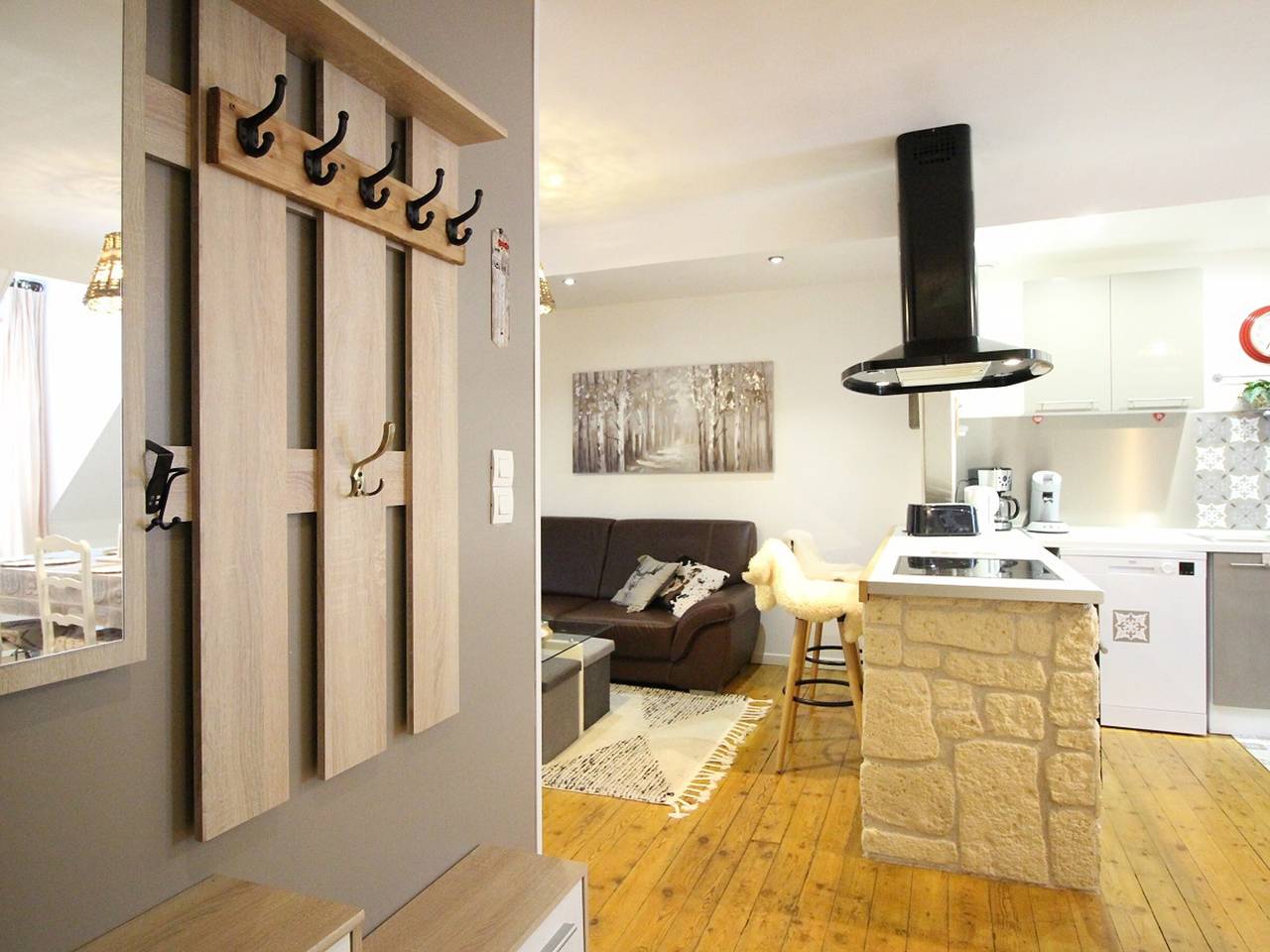 Apartamento entero, Amplio T3 en La Bourboule, 2 habitaciones, cerca de termas in La Bourboule, Parque Natural Regional Volcans d'Auvergne