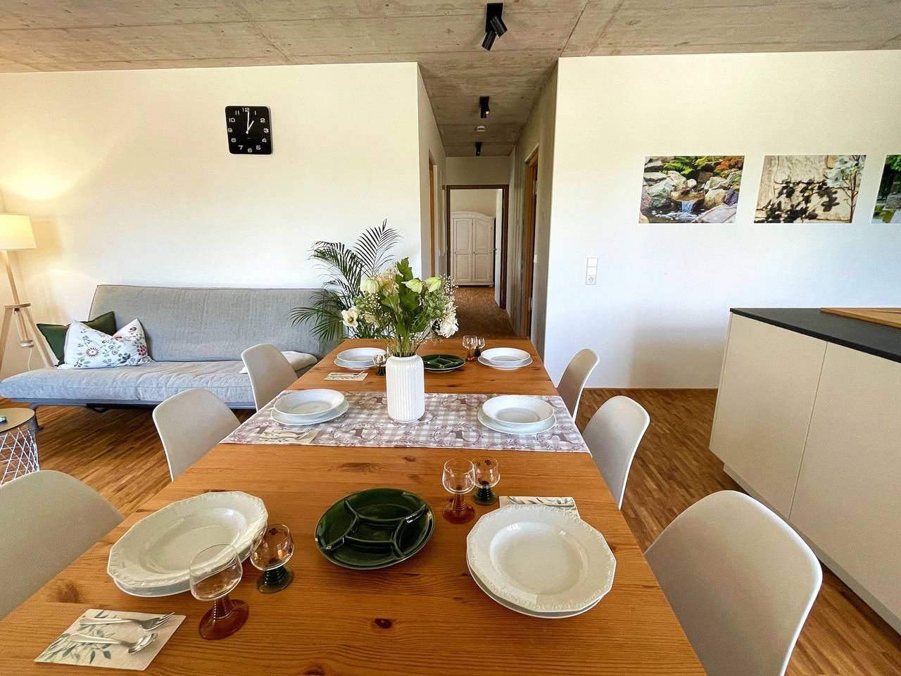 Ganze Wohnung, Ferienwohnung 'Grüner Ausblick' mit Bergblick und Wlan in Elzach, Südschwarzwald