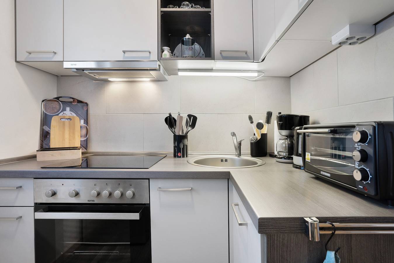 Appartement 'Spreequartier' met uitzicht op het meer, privéterras en Wi-Fi, foto 13