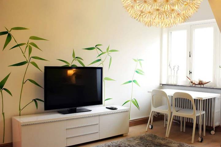 Bamboo room in Bruges - Discover our city with our 2 bicycles in Brügge, Westflandern