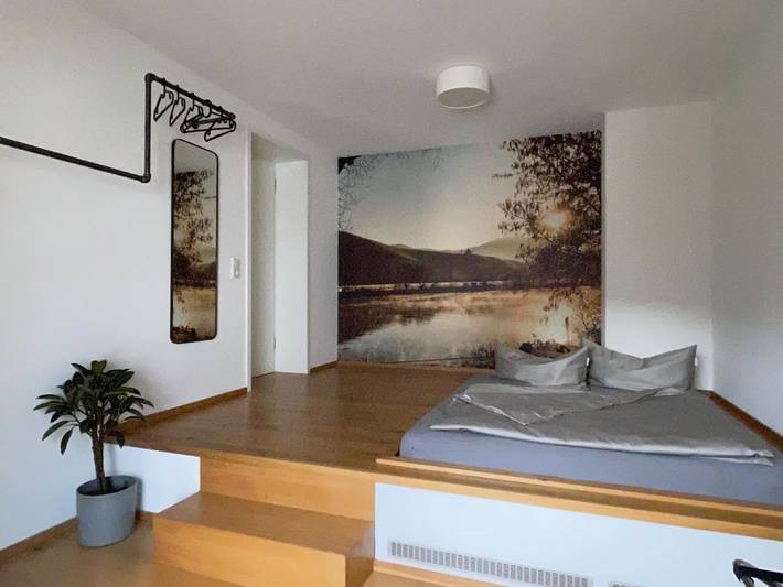 Ferienwohnung für 4 Personen, mit Ausblick und Garten in Köwerich