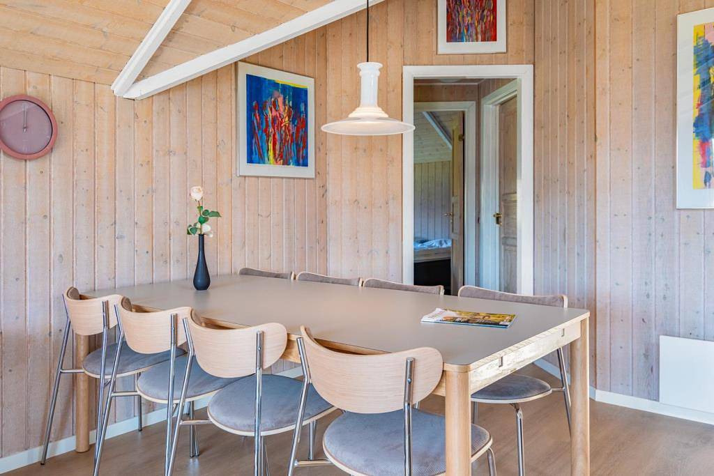 Familievenligt sommerhus med sauna, spa og indhegnet grund i Jegum Ferieland in Jegum, Région de Varde