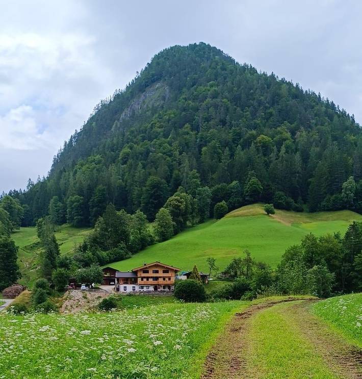 Vakantiehuis voor 4 personen, with Balkon and Terras as well as Tuin and Zwembad in Lofer