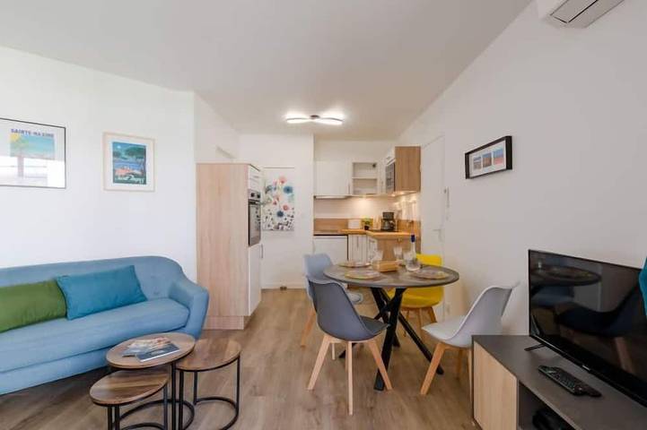 Gîte pour 3 personnes, avec Balcon dans Office de Tourisme Sainte Maxime