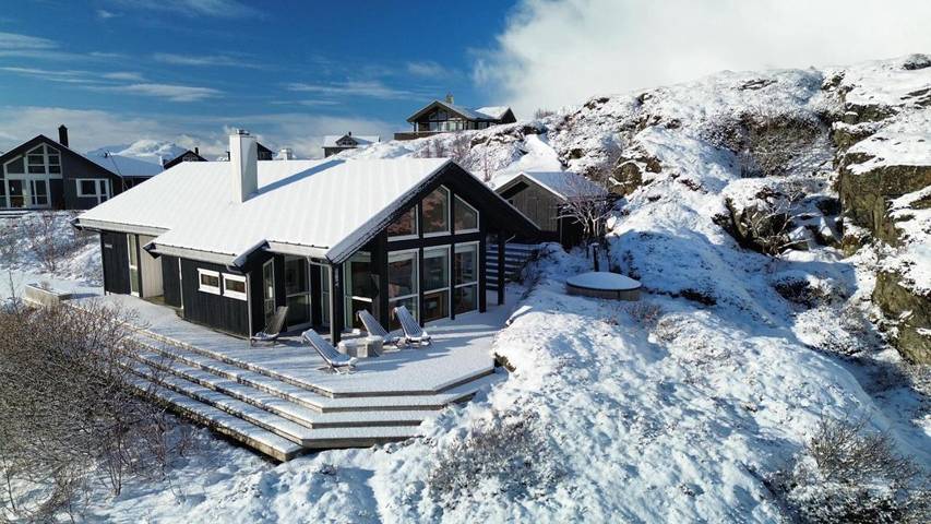 Ferienhaus für 2 Personen, mit Terrasse und Sauna sowie Ausblick in Vågan - 2