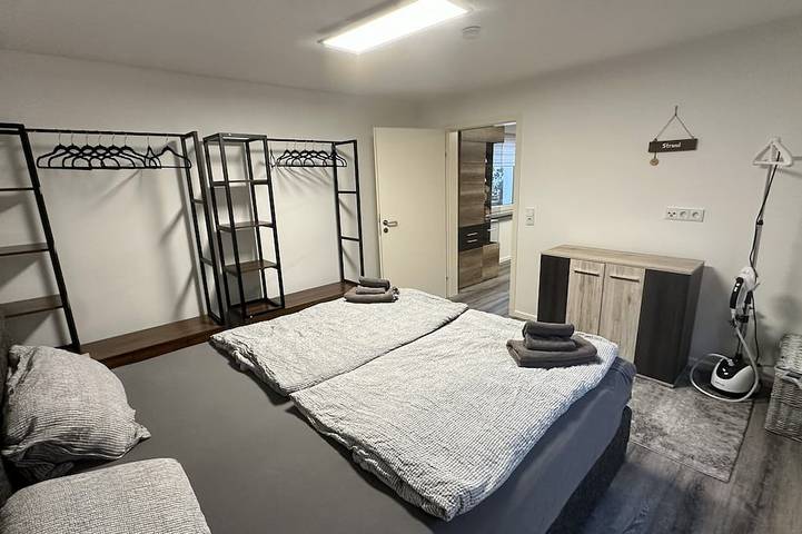 Ganze Wohnung, Bungalow / Apartment „KüstenNest“ 60m² nahe Ostsee. voll ausgestatteter Küche in Ratekau, Ostholstein