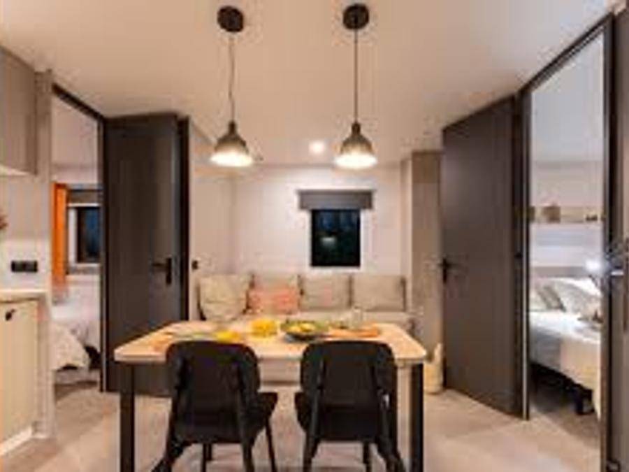 Flower Camping Les Cadenières - Mobile home 6 persons - New // Mobile home Premium 32 M2 2 bedrooms Air conditioning Tv dishwasher in Villecroze, Draguignan region