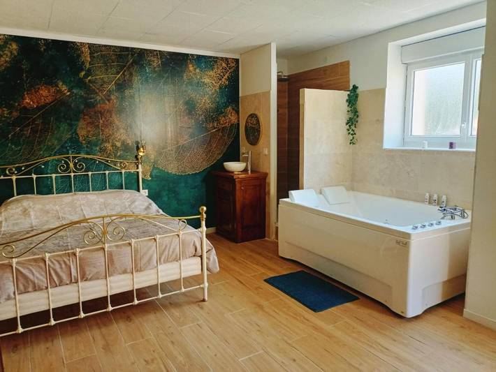 Gîte pour 2 personnes, avec jacuzzi et terrasse dans Sacy (Marne)