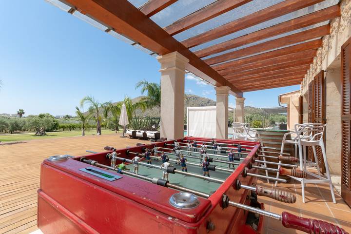 Finca mit Whirlpool für 8 Personen, mit Whirlpool und Balkon sowie Garten in Alcúdia - 3