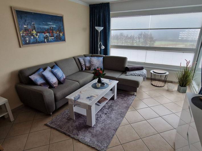 Ferienwohnung für 4 Personen, mit Sauna und Balkon in Sahlenburg