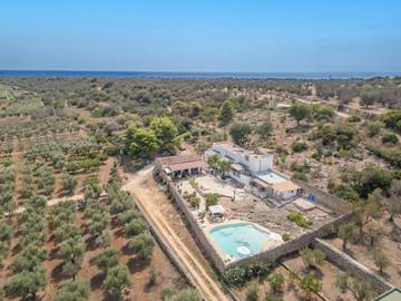 Villa per 16 Persone in Alliste, Golfo di Taranto, Foto 2