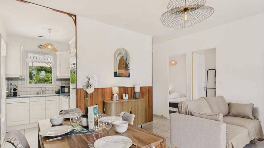 Gîte pour 5 personnes, avec jardin à Saint-Vincent-sur-Jard - 2