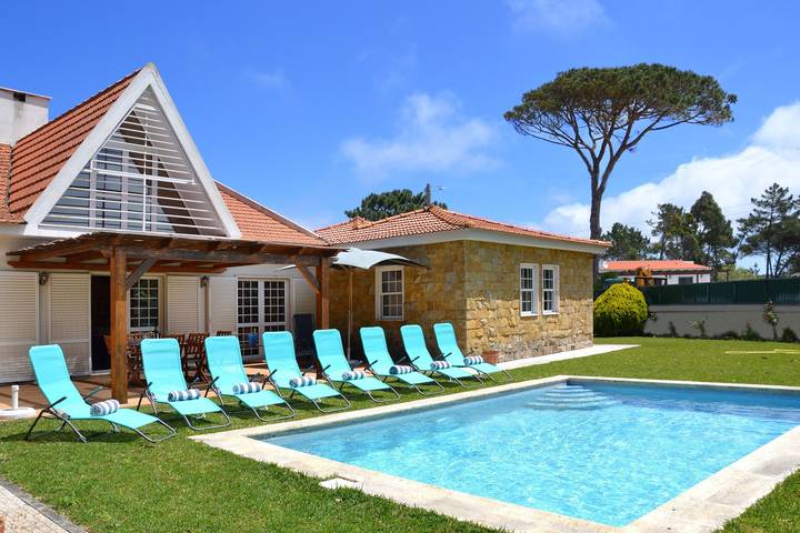 Villa para 10 pessoas, com Terraço e Jardim na Costa de Estoril