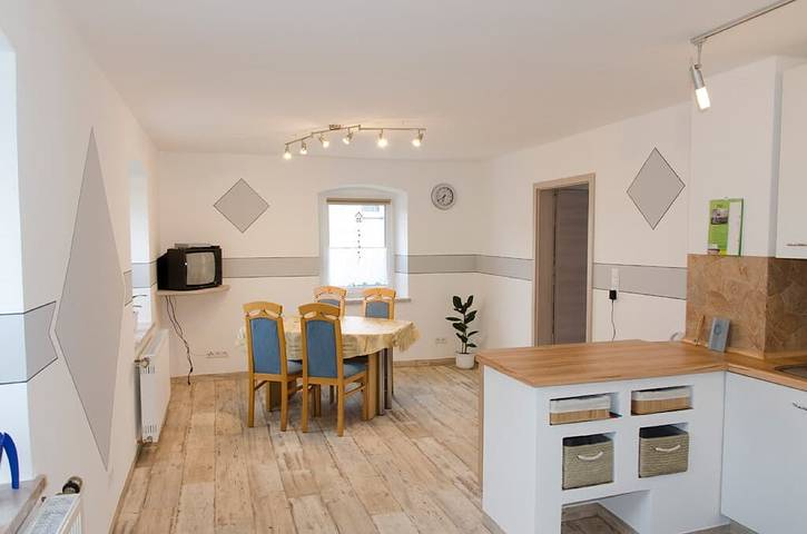 Ganze Wohnung, Ferien - Knierer - Ferienhaus Knierer Bärnau mit Grillplatz und Balkon in Bärnau, Naturpark Nördlicher Oberpfälzer Wald