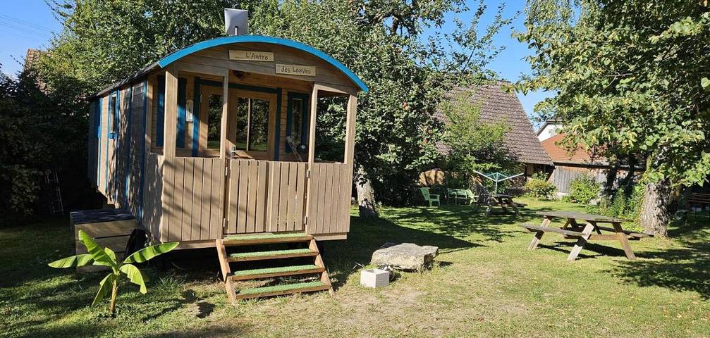 Chambre d’hôte pour 4 personnes, avec Balcon ainsi que Terrasse et Jardin