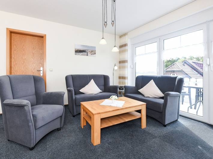 Ferienwohnung für 3 Personen, mit Balkon in Holtgast - 3