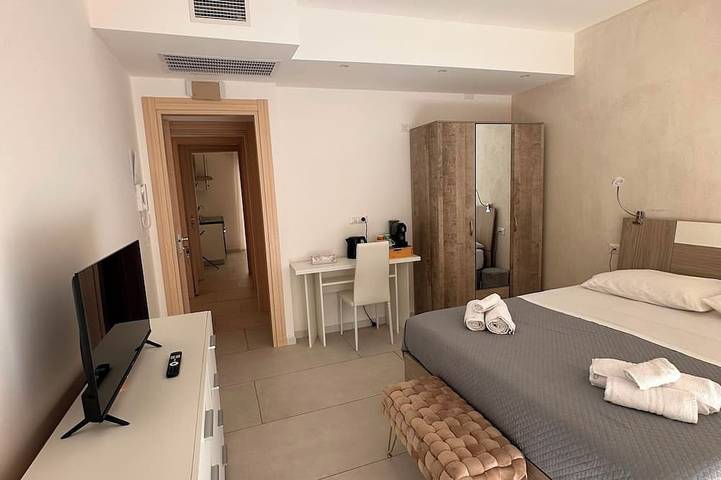 New construction in the center of Milazzo, just a stone's throw from the port for the Aeolian Islands in Milazzo, Province de Messina
