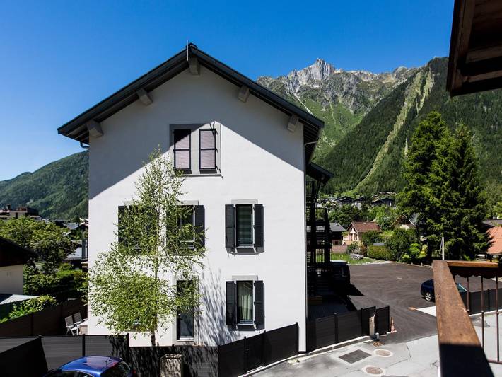 Ferienwohnung für 4 Personen, mit Balkon und Whirlpool sowie Sauna in Chamonix