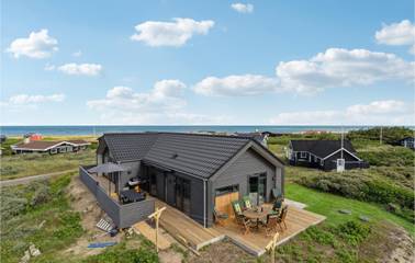 Ferienhaus mit Meerblick für 8 Personen, mit Garten und Terrasse, kinderfreundlich in Dänemark an der Nordsee