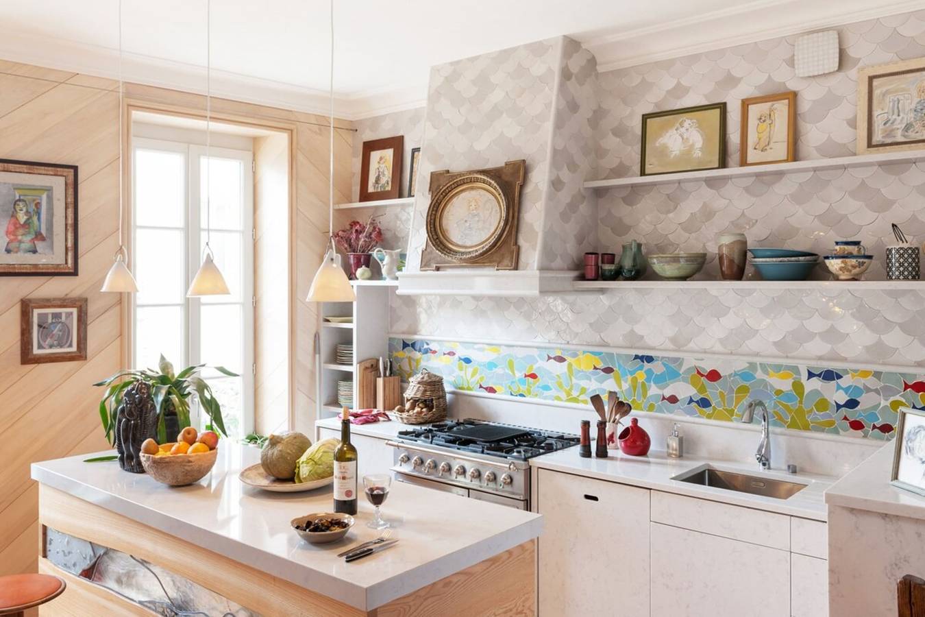 Maison d'artiste avec terrasse au-dessus du jardin in La Rochelle, Région de La Rochelle