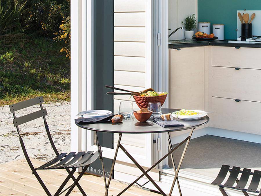 Camping Park Er Lann - Mobilheim 3 personen - Venus 2/3 Personen in Saint-Pierre-Quiberon, Côte des Mégalithes