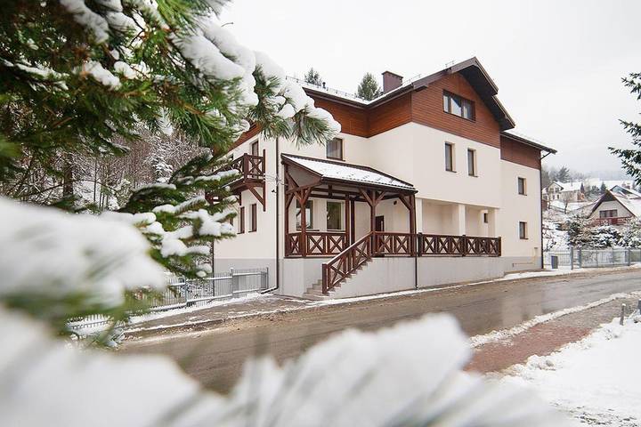 Apartament wakacyjny dla 2 osób, z taras i widok, zwierzęta dozwolone w Krynica-Zdrój