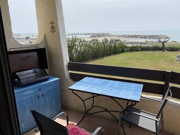 Gîte pour 2 personnes, avec balcon et vue dans Thalacap