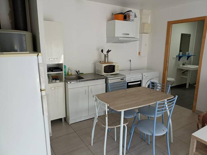 Location de vacances pour 3 personnes, avec terrasse à Croix-Chapeau
