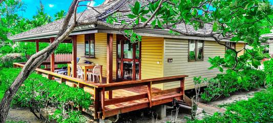 Gîte pour 4 personnes, avec jardin dans Mo'orea