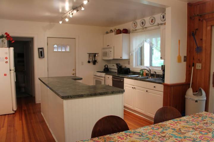 Vacation rental for 9 people, with terrace and yard as well as hot tub, with pets in Union Pier