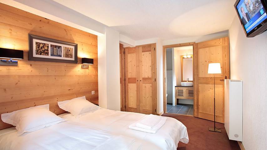 Ganze Wohnung, Penthouse Apartment - 2 Schlafzimmer im Dormio resort Les Portes du Mont Blanc - Vallorcine in Vallorcine, Region Bonneville
