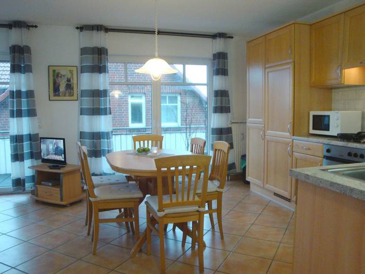 Ferienwohnung für 4 Personen, mit Balkon in Dangast