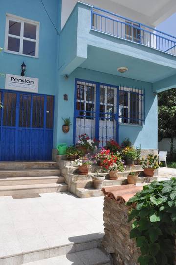 Maison d’hôte pour 2 personnes, avec jardin ainsi que vue et balcon à Kusadasi