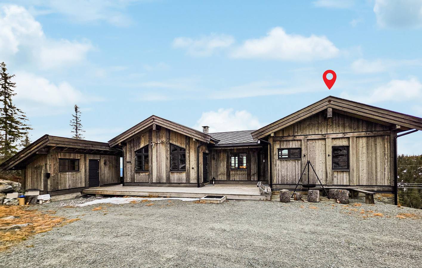 Ferienhaus für 7 Personen mit Garten in Norefjell, Krødsherad
