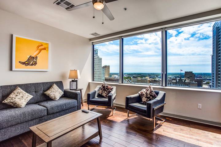 Apartamento de vacaciones para 4 personas, con piscina, Se admiten mascotas en Dallas